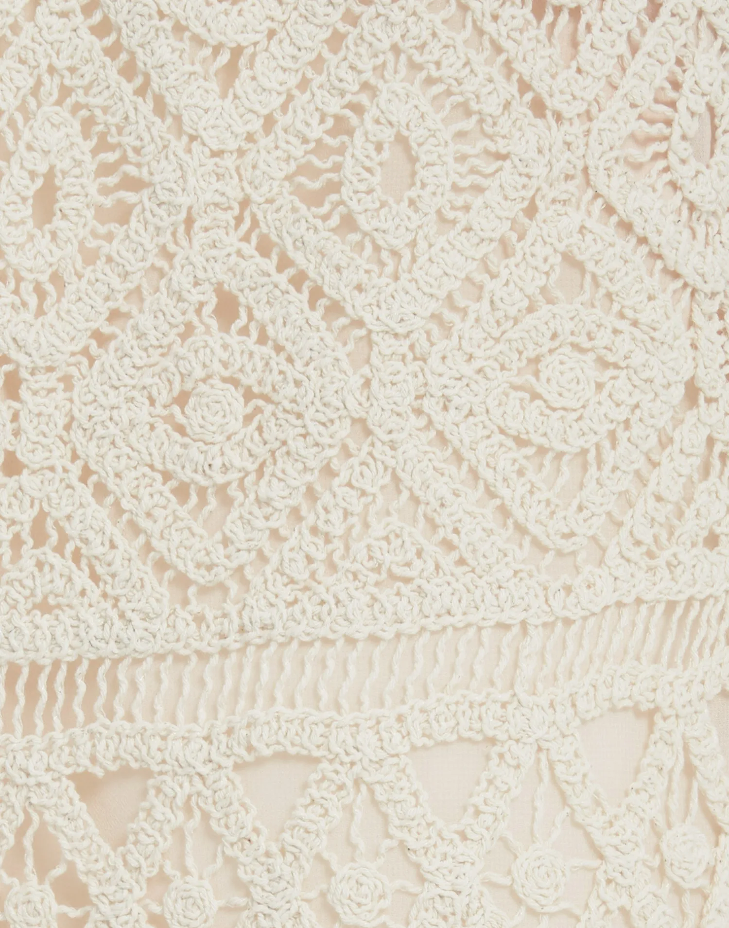 La DoubleJ Borse E Pochettes|Accessories<Hand PochettePlaza Cream in Macramé