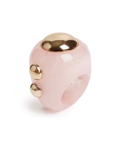 La DoubleJ Bijoux|Accessories<Hathor RingIvory in Acrylic Resin