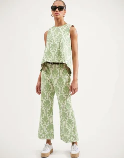 La DoubleJ Pantaloni E Shorts<Hendrix PantsGrove in Shot Cotton