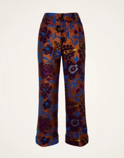 La DoubleJ Pantaloni E Shorts<Hendrix PantsSelva Brown in Jacquard
