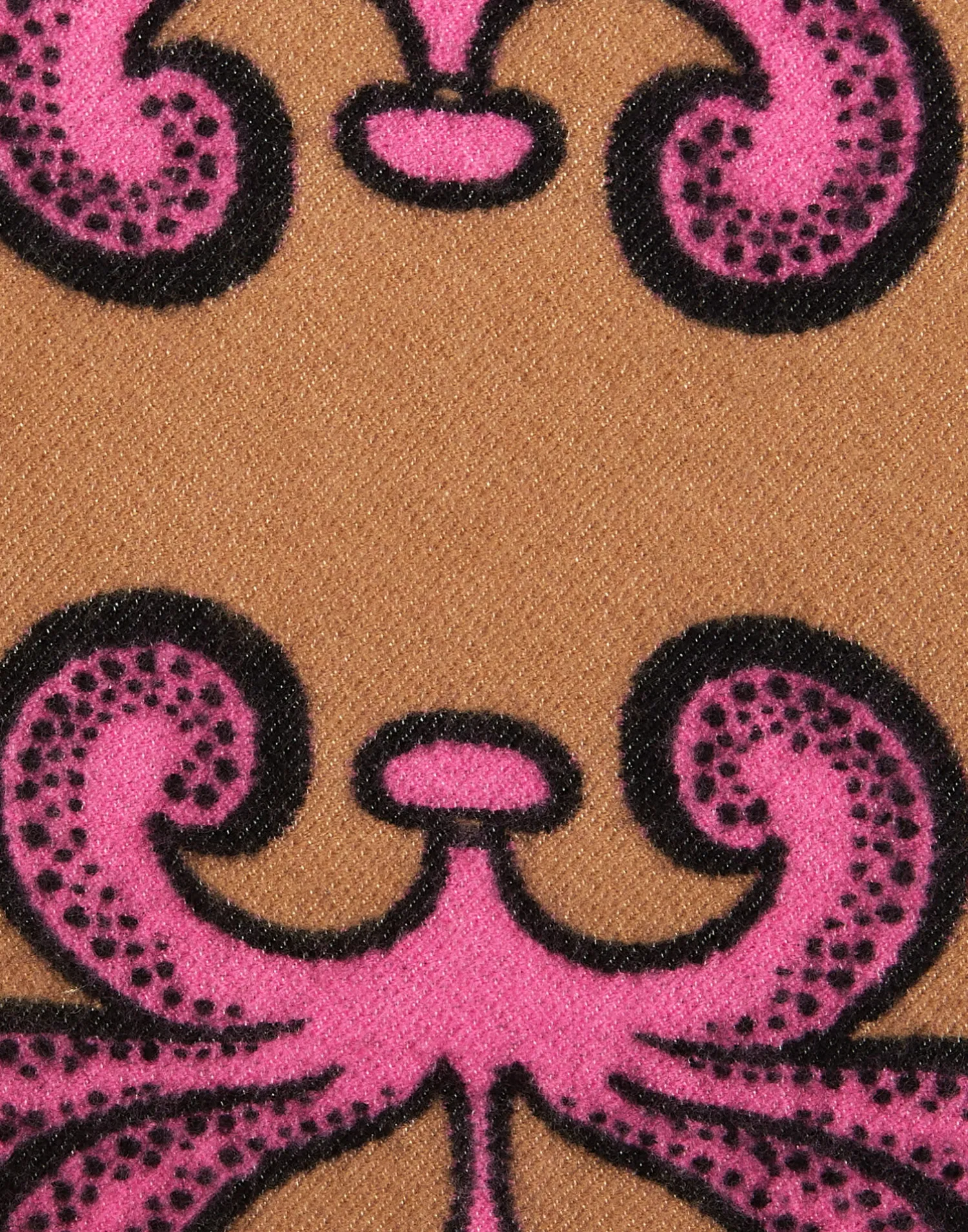 La DoubleJ Foulard E Sciarpe|Accessories<Herald ScarfHerald Chocolate in Wool Silk