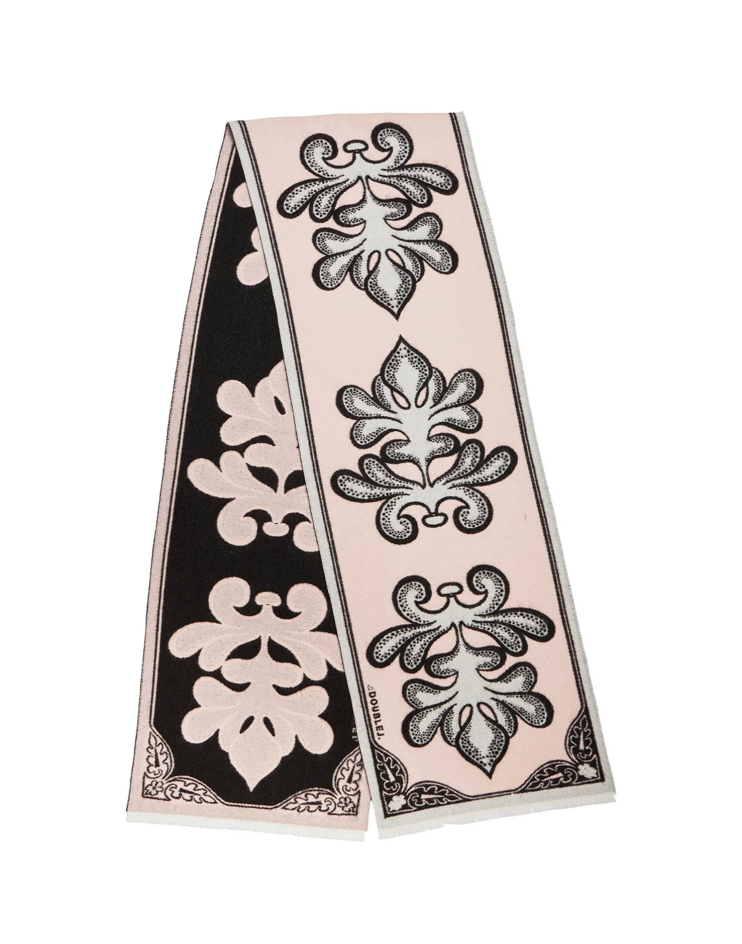 La DoubleJ Foulard E Sciarpe|Accessories<Herald ScarfHerald Light Pink in Wool Silk