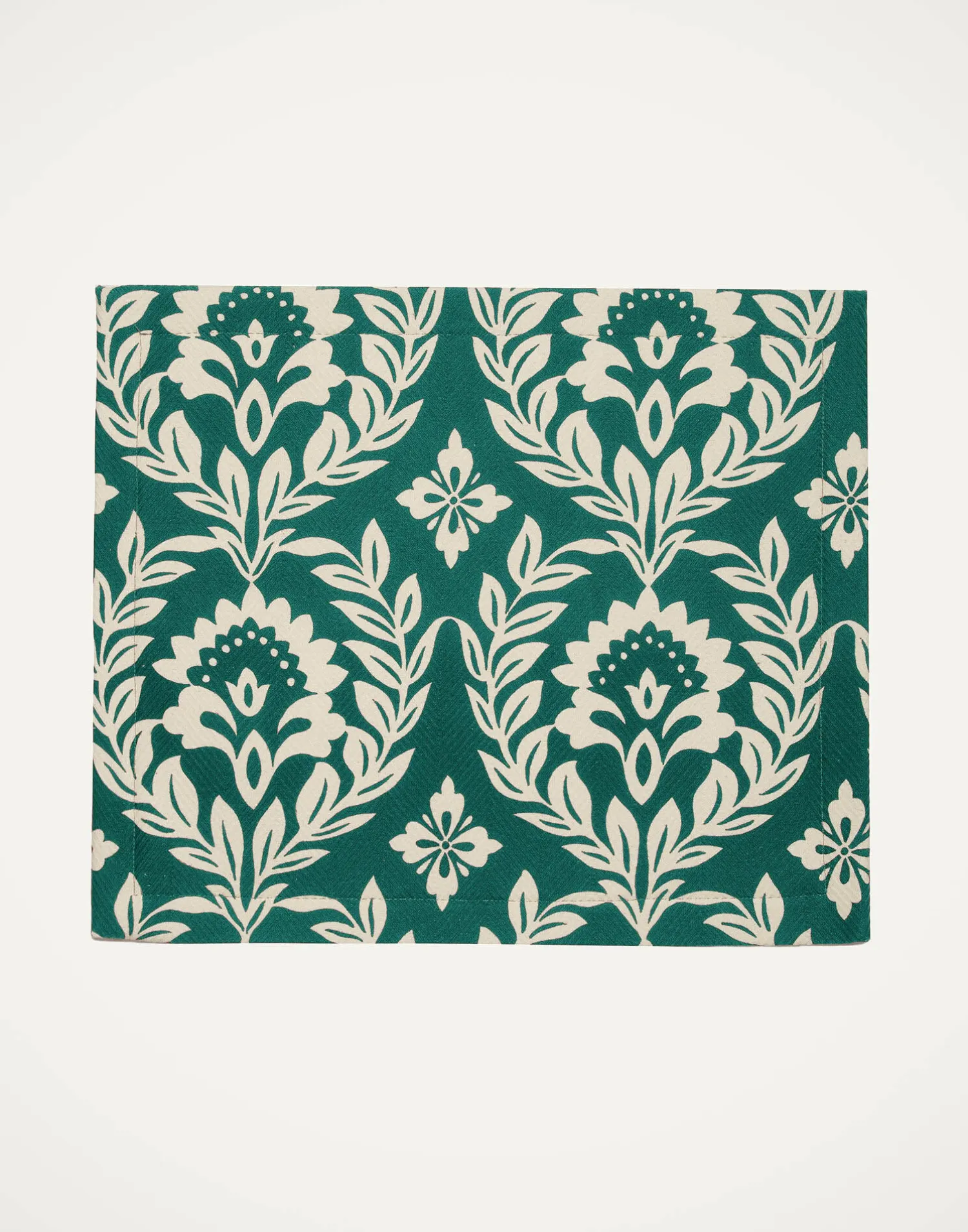 La DoubleJ Runner E Tovagliette|Tessili<Herringbone Placemat Set of 2Green Garland in Cotton Chevron