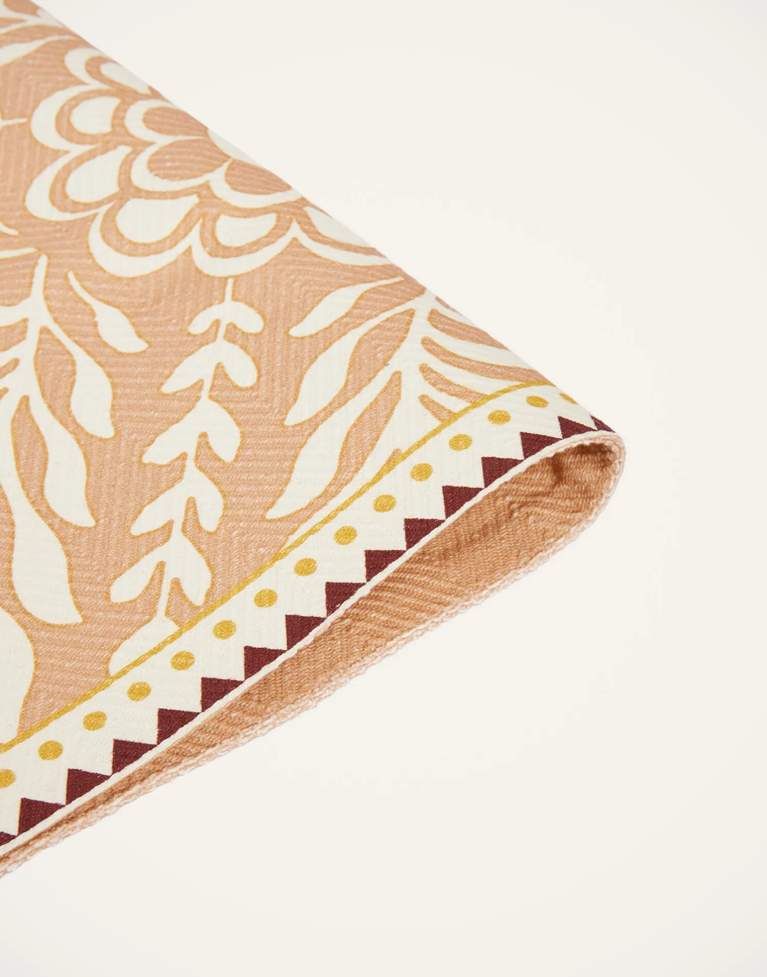 La DoubleJ Runner E Tovagliette|Tessili<Herringbone Placemats Set Of 2Tudor Pink in Cotton Chevron