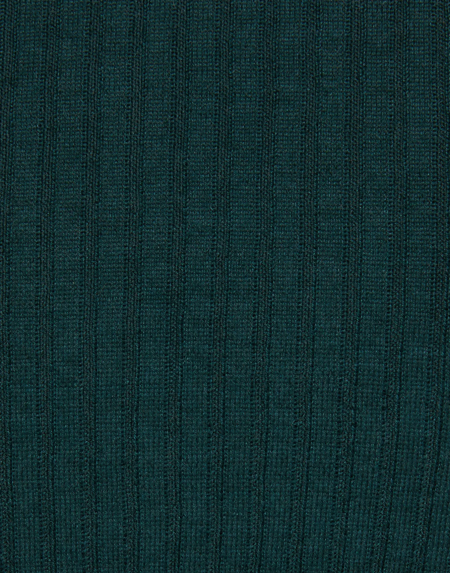 La DoubleJ Maglieria<High Kick TeeGreen in Ribbed Silk Cashmere With Feathers