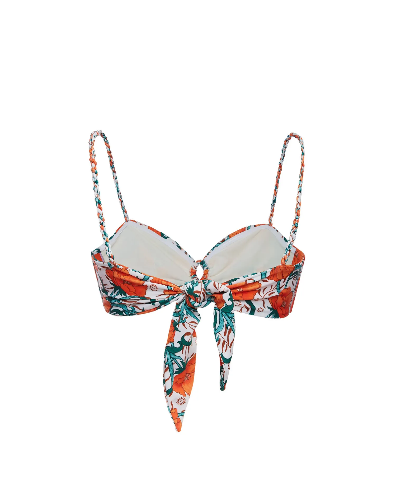 La DoubleJ Moda Mare<Honey TopMorpheus Orange in Lycra
