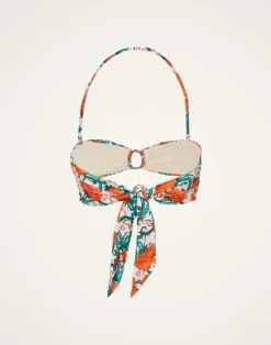 La DoubleJ Moda Mare<Honey TopMorpheus Orange in Lycra
