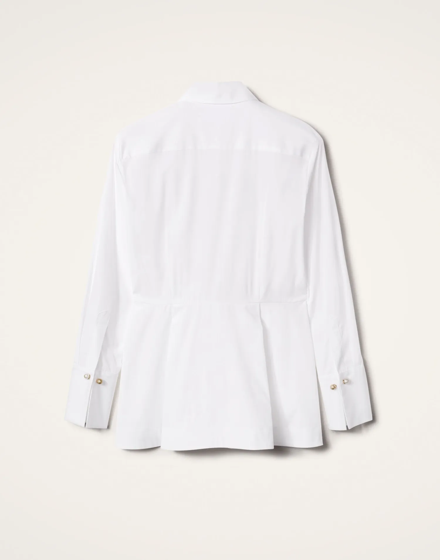 La DoubleJ Camicie E Top<Iris ShirtSolid White in Tailor Poplin
