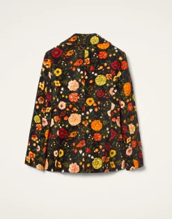 La DoubleJ Capispalla<24/7 JacketBotticelli Black in Cotton Velvet