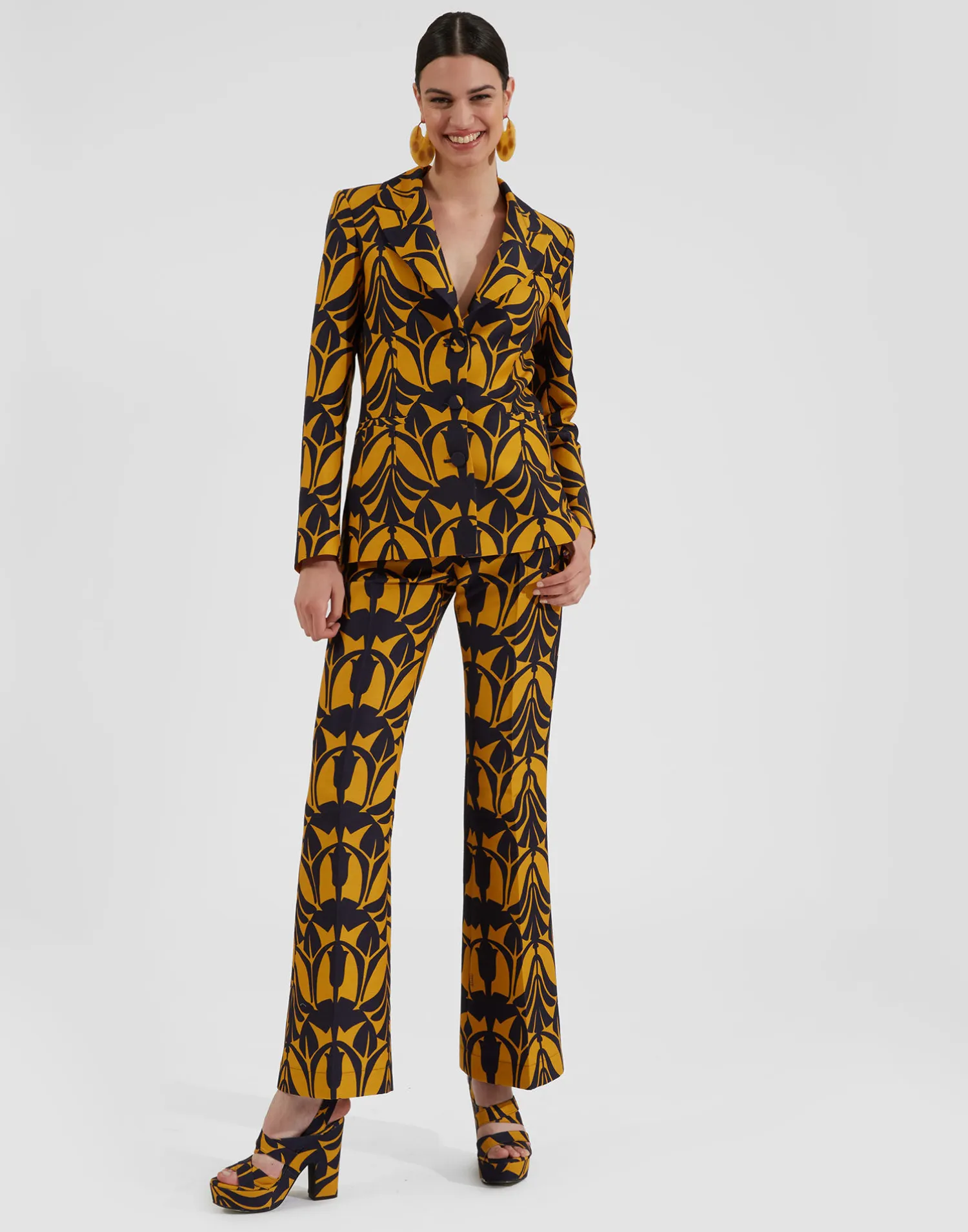 La DoubleJ Capispalla<24/7 JacketPapyrus Gold in Cady Wool