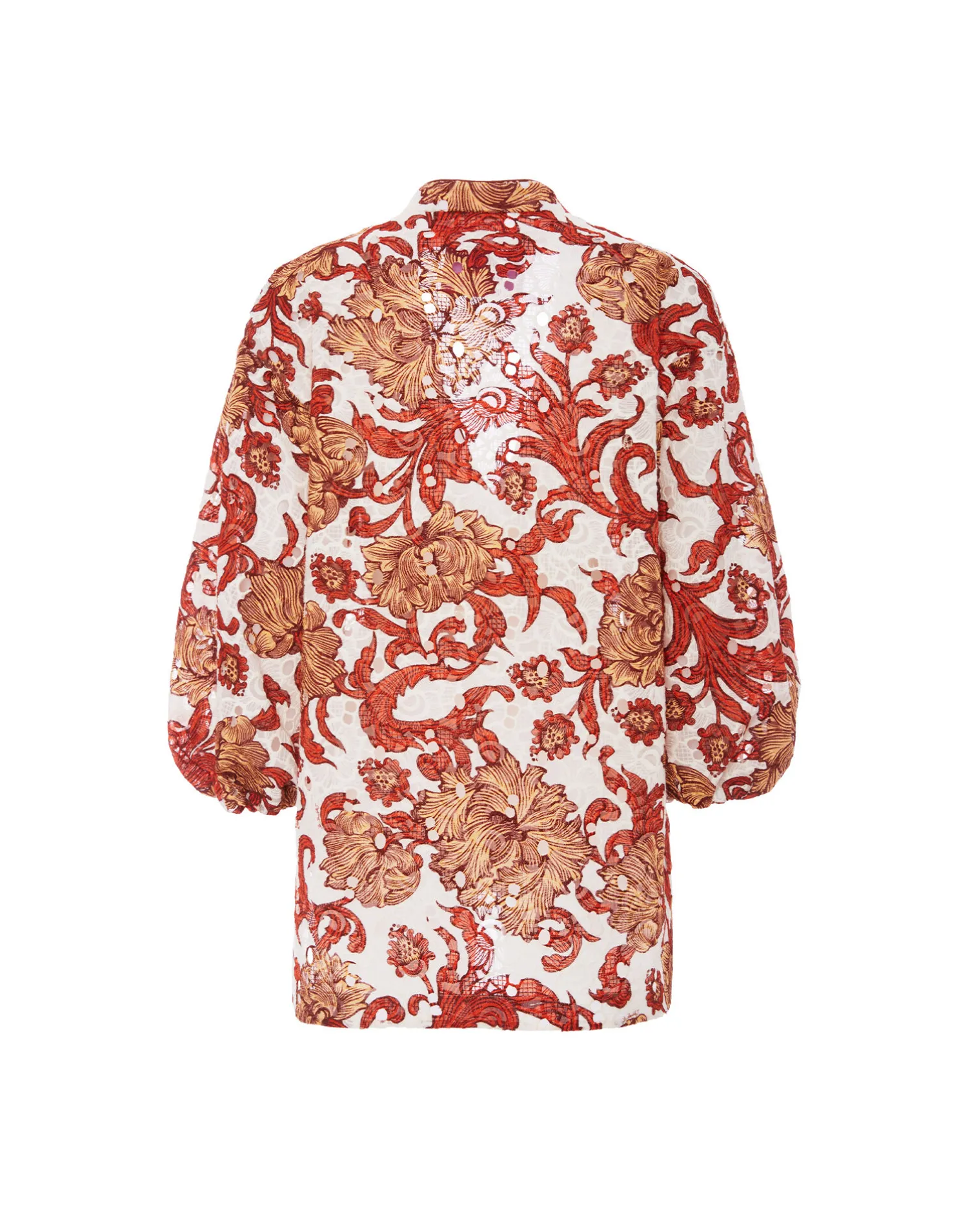 La DoubleJ Camicie E Top<Jackie ShirtReef White in Printed Lace