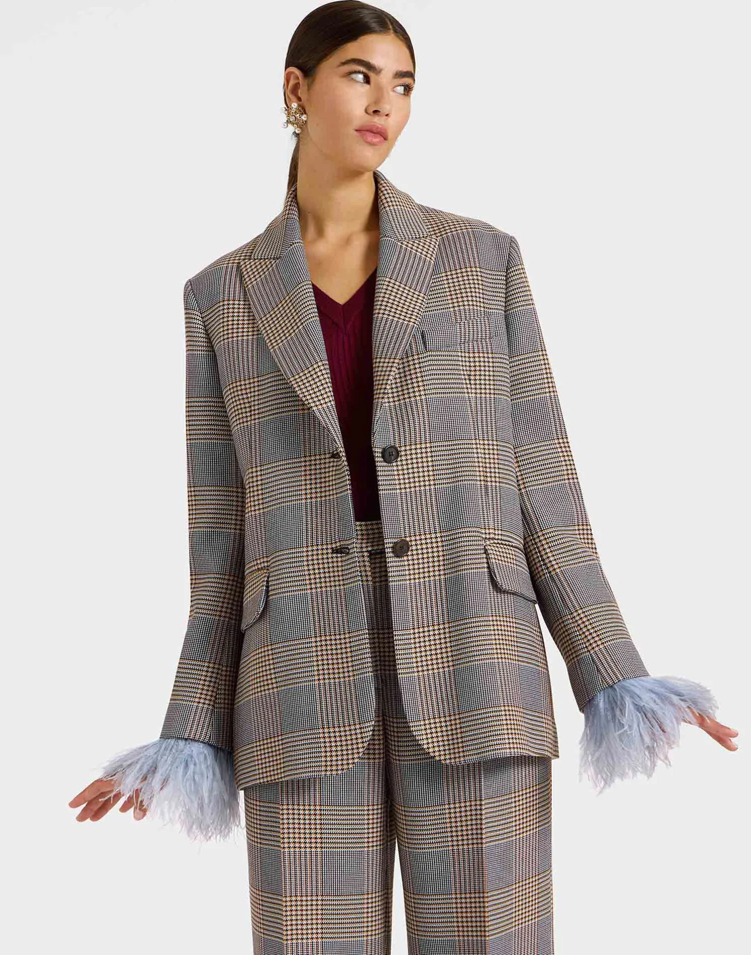 La DoubleJ Capispalla<Jones JacketMoors Multicolor in Viscose Tailoring