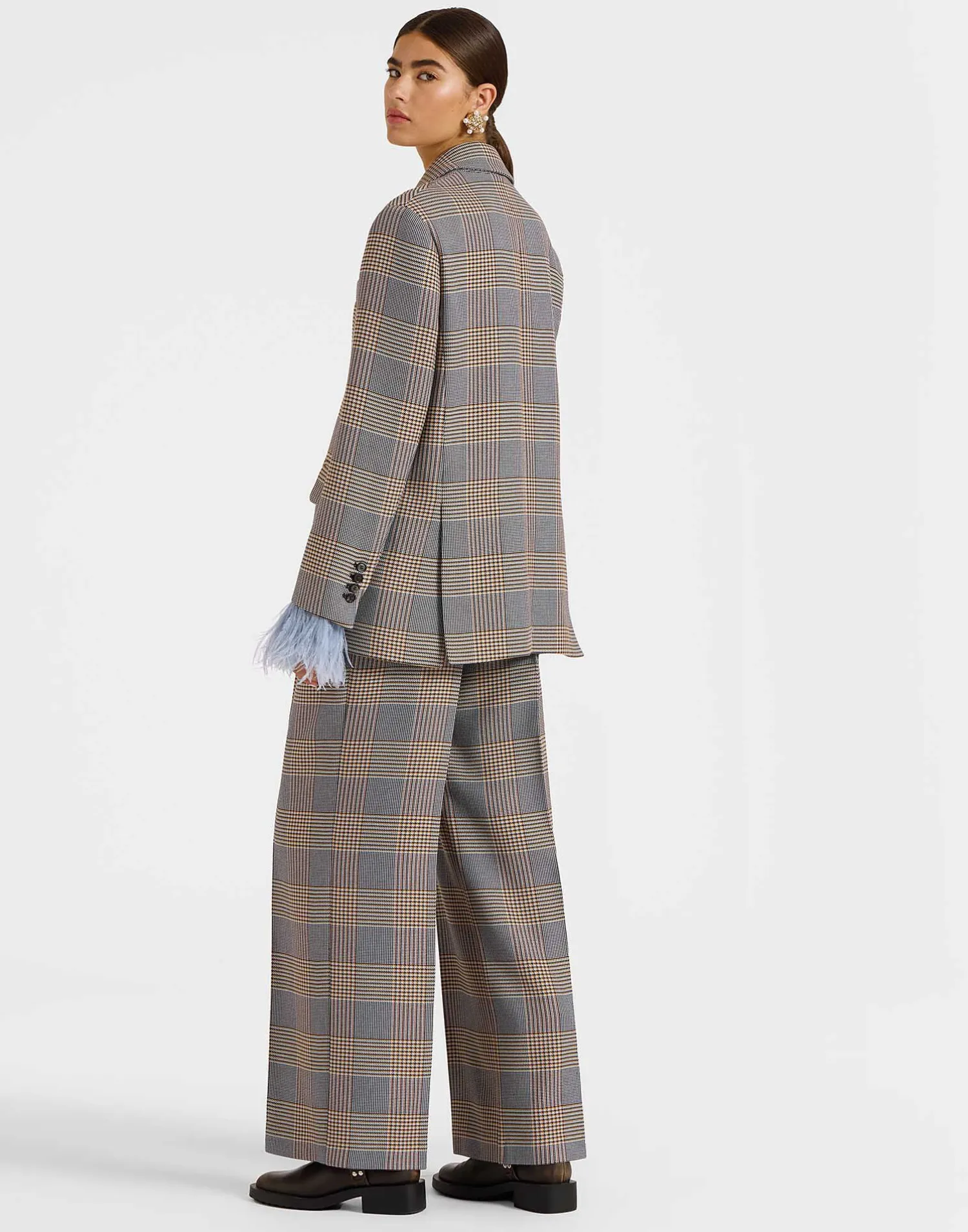 La DoubleJ Capispalla<Jones JacketMoors Multicolor in Viscose Tailoring