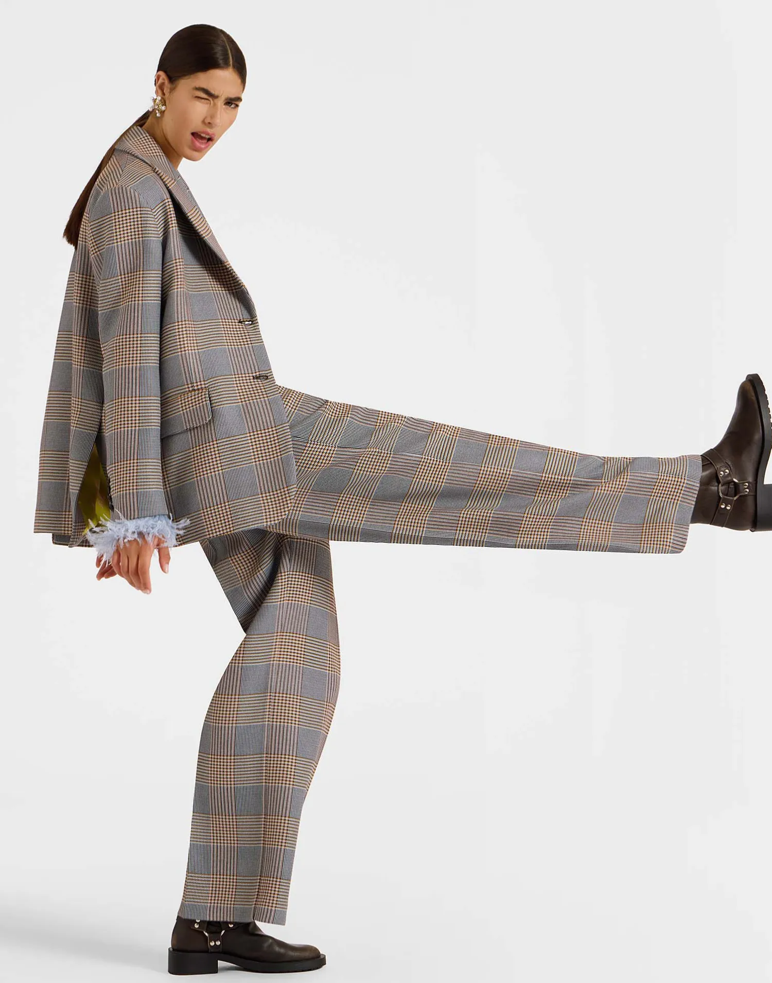 La DoubleJ Capispalla<Jones JacketMoors Multicolor in Viscose Tailoring