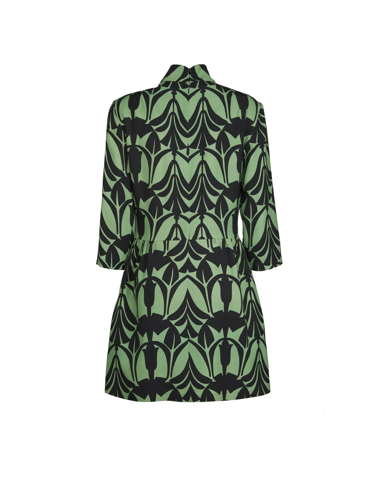 La DoubleJ Vestiti<Juliet DressPapyrus Green in Sablé Satin
