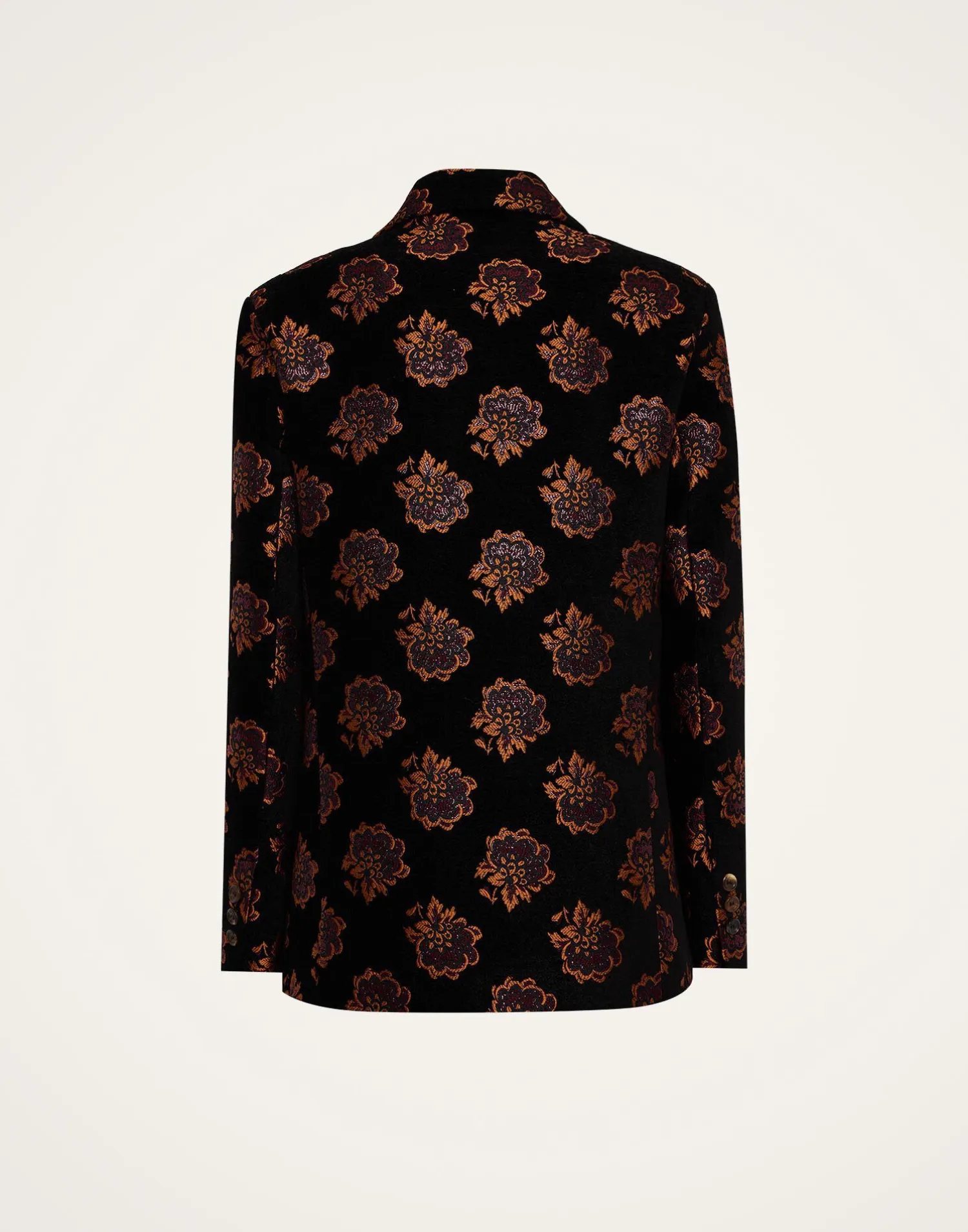 La DoubleJ Capispalla<Kelly JacketRosette Black in Jacquard