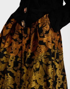 La DoubleJ Party Dressing<Kelly SkirtCherubs Multicolor in Fil Coup&eacute;