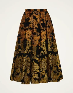 La DoubleJ Party Dressing<Kelly SkirtCherubs Multicolor in Fil Coup&eacute;