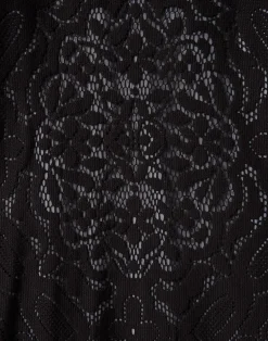 La DoubleJ Vestiti<Lacey Swing DressSolid Black in Embroidered Cotton