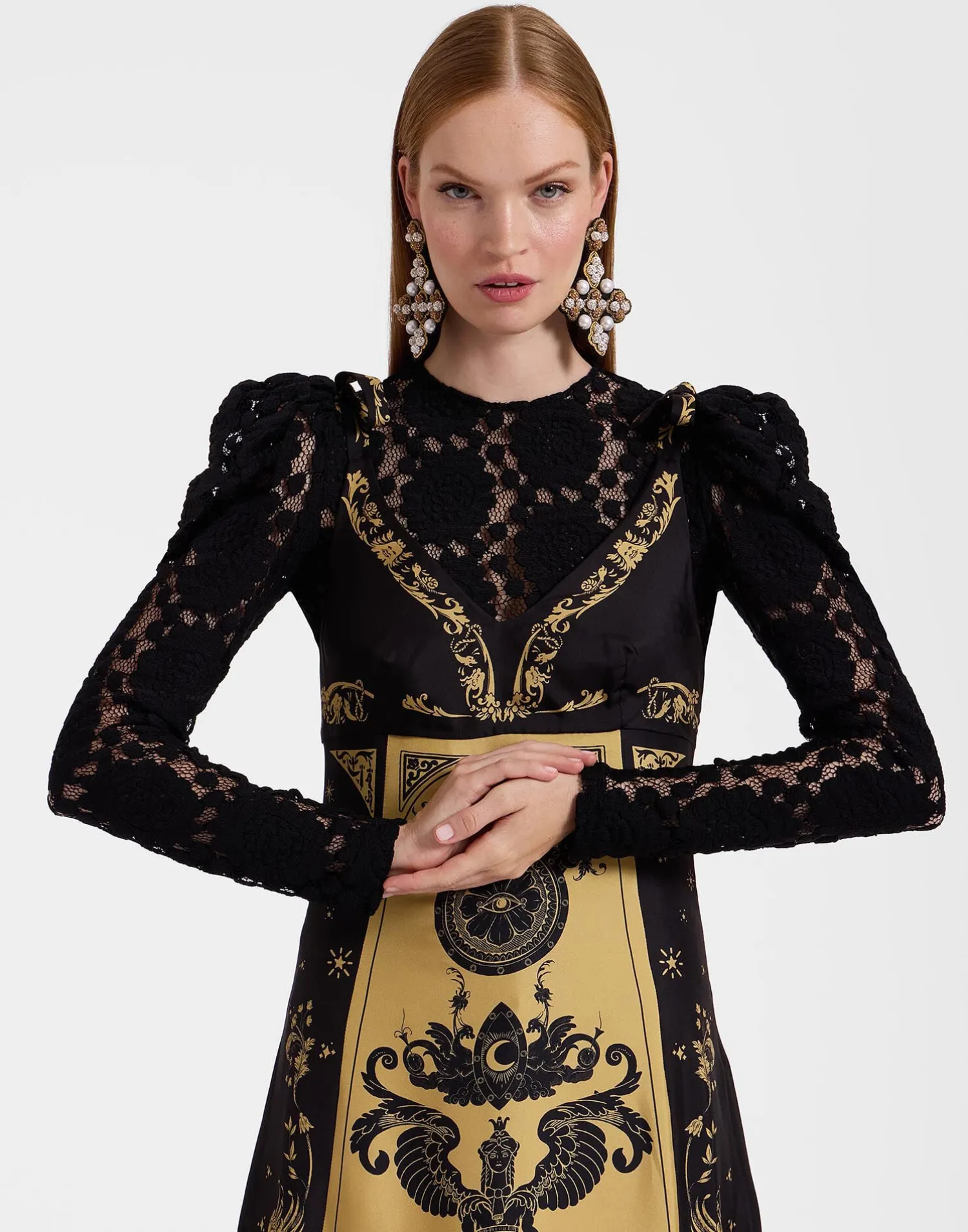 La DoubleJ Party Dressing<La Favorita DressBoboli Placée Black in Silk