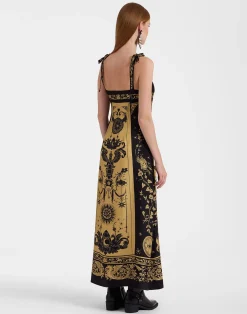 La DoubleJ Party Dressing<La Favorita DressBoboli Placée Black in Silk