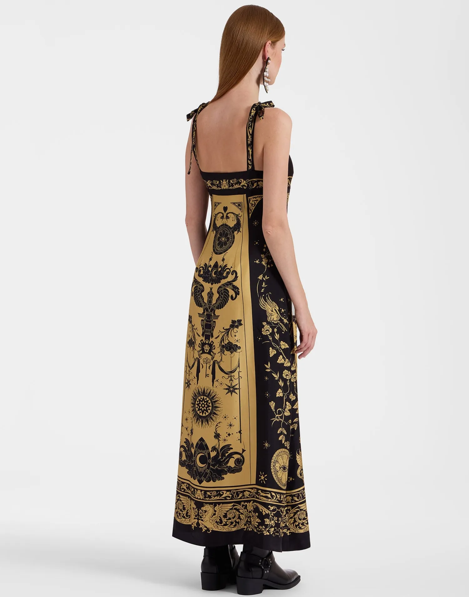 La DoubleJ Party Dressing<La Favorita DressBoboli Placée Black in Silk