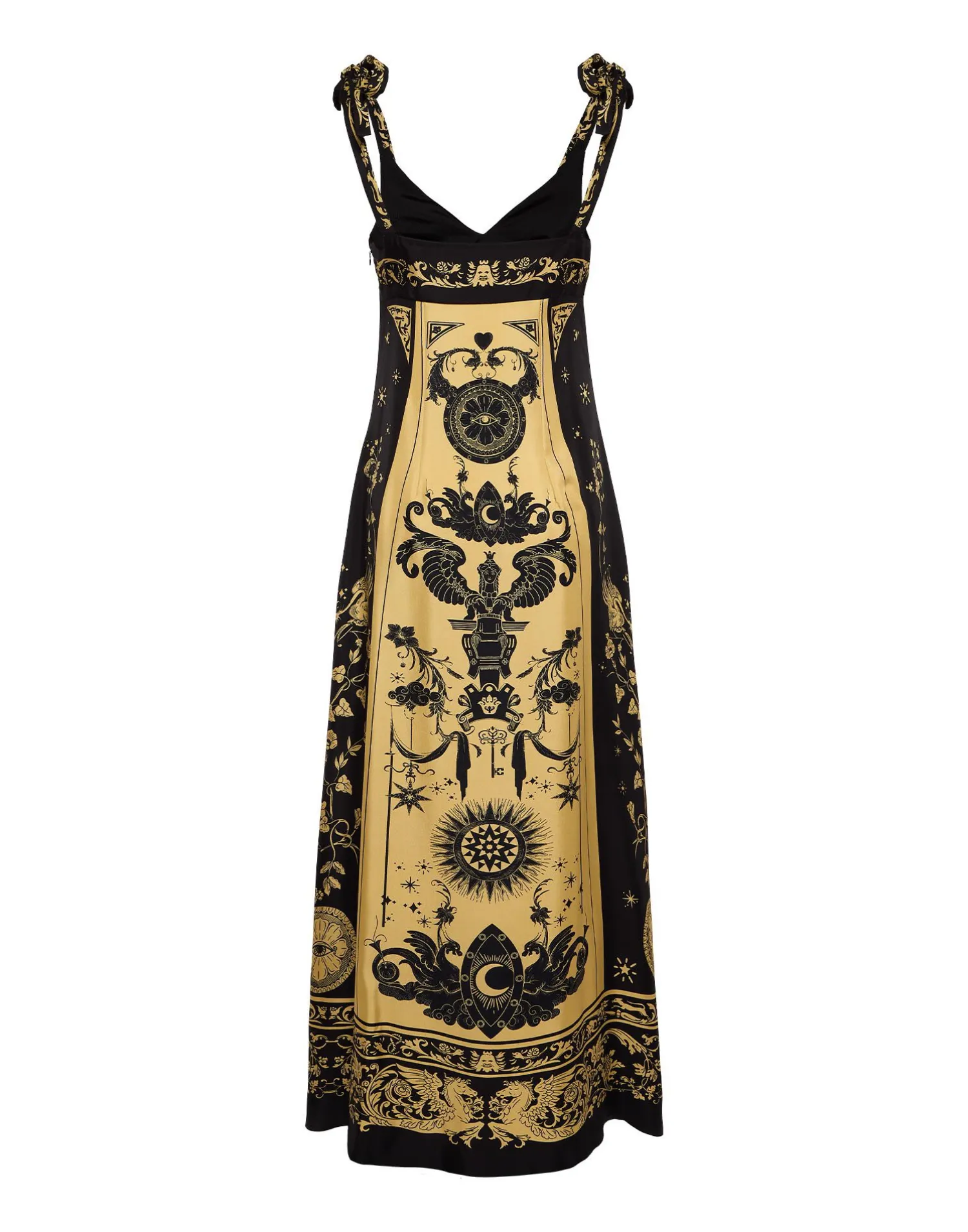 La DoubleJ Vestiti<La Favorita DressBoboli Placée Black in Silk