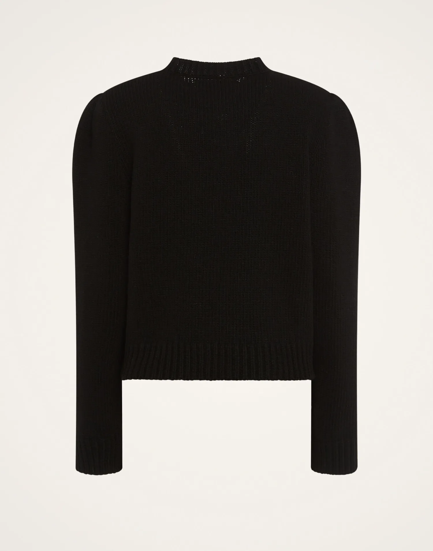 La DoubleJ Maglieria<Lampone SweaterBlack in Wool Embroidered