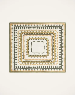 La DoubleJ Tessili<Large Napkins Set Of 2Doric Placée Light Green in Linen
