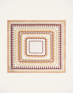 La DoubleJ Tessili<Large Napkins Set Of 2Doric Placée Pink in Linen