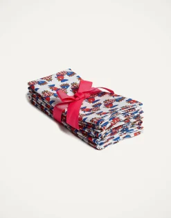 La DoubleJ Tovaglioli|Tessili<Large Napkins Set Of 6Galletti in Linen