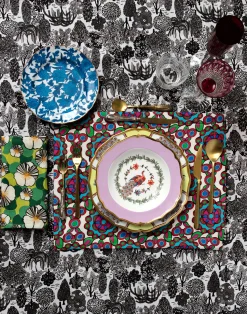 La DoubleJ Tovaglioli|Tessili<Large Napkins Set Of 6Ninfea in Linen
