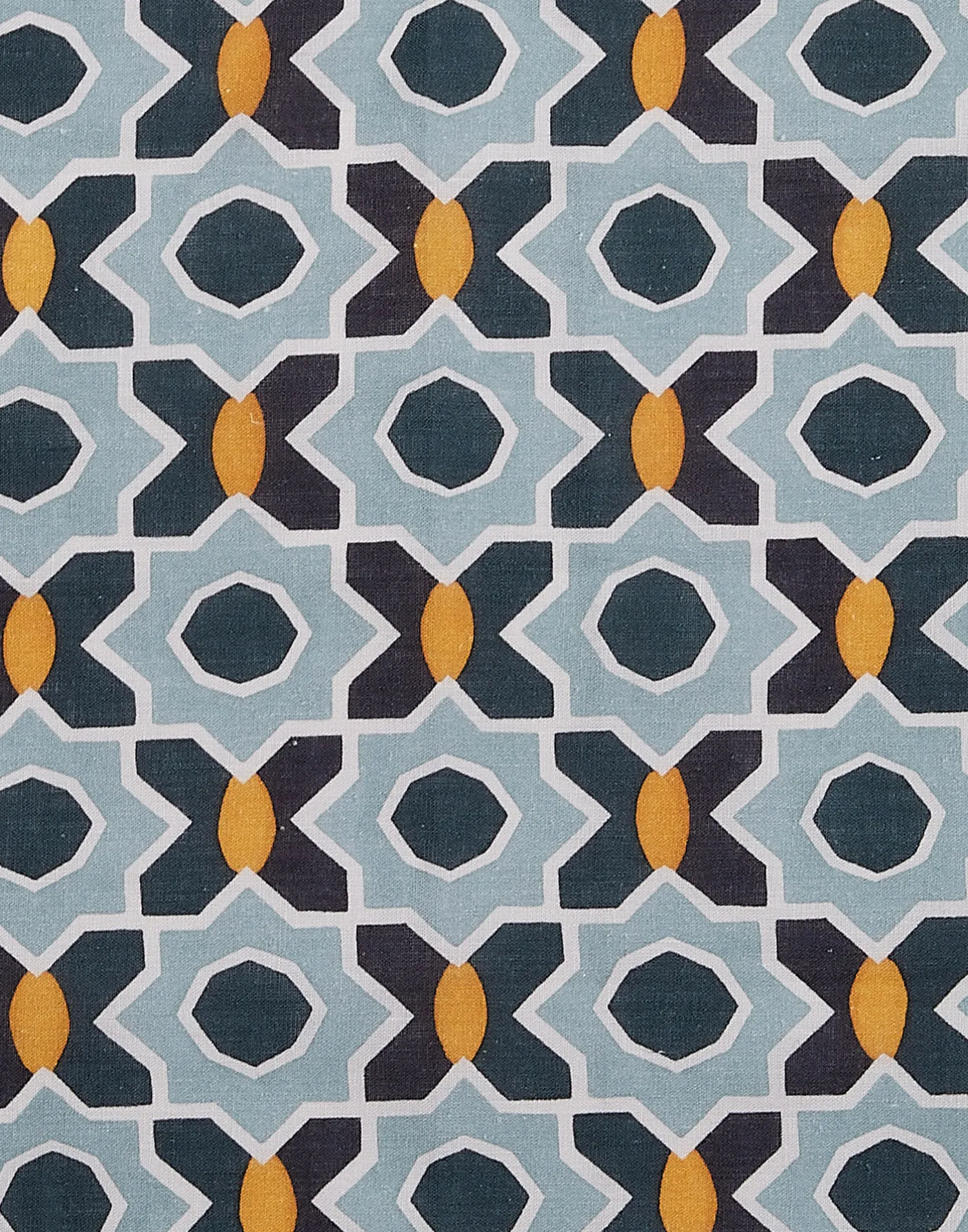La DoubleJ Tessili<Large Napkins Set Of 2Plaza Small Light Blue in Linen