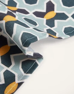 La DoubleJ Tessili<Large Napkins Set Of 2Plaza Small Light Blue in Linen