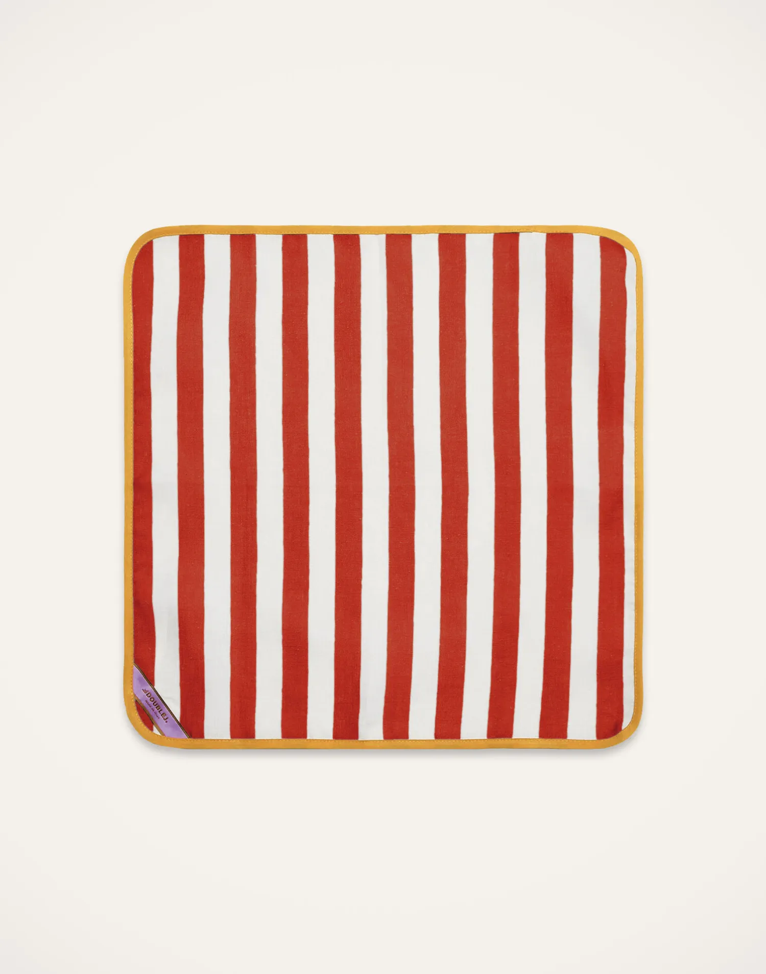 La DoubleJ Tessili<Large Napkins Set Of 2Riviera Brick in Linen