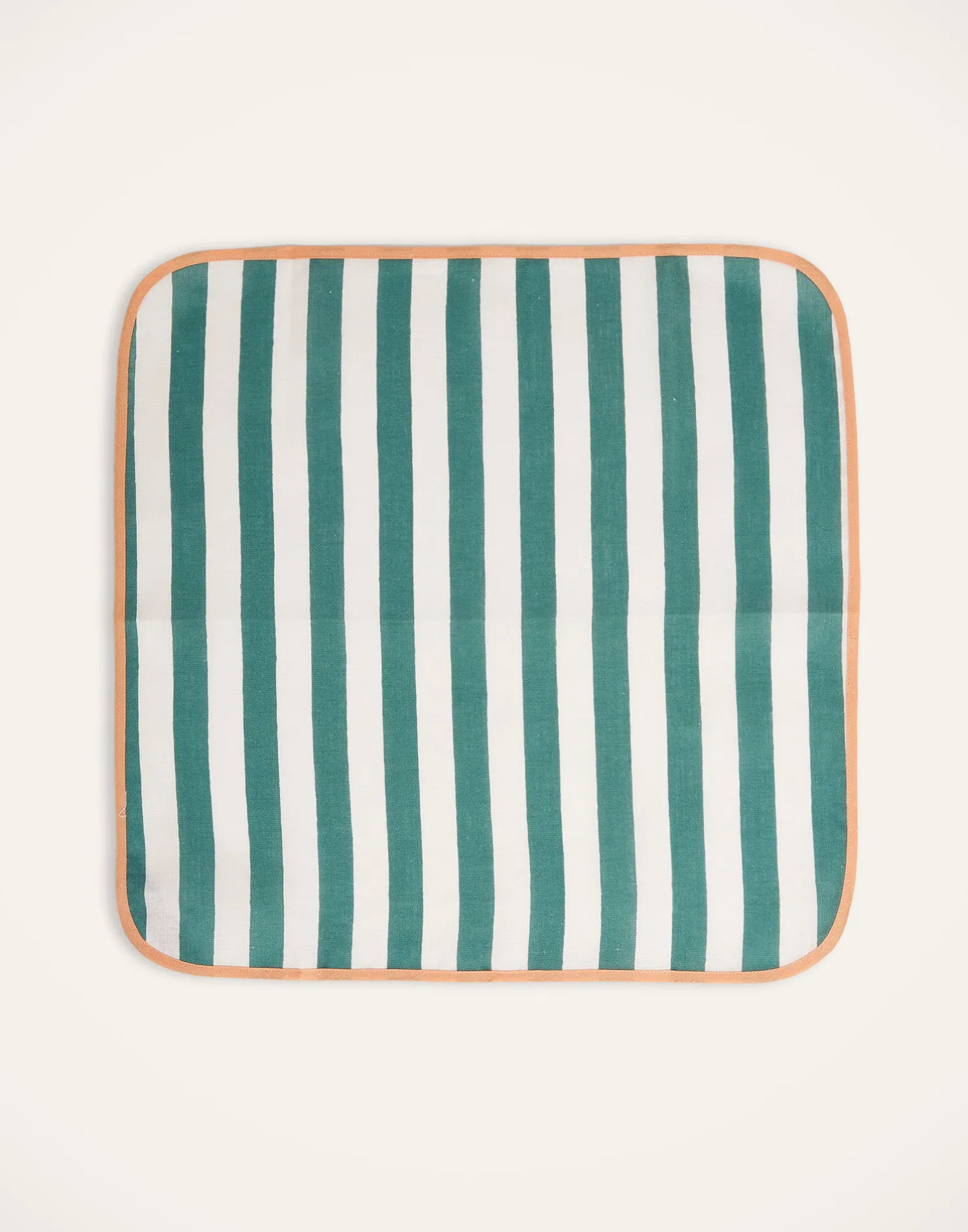 La DoubleJ Tessili<Large Napkins Set Of 2Riviera Green in Linen