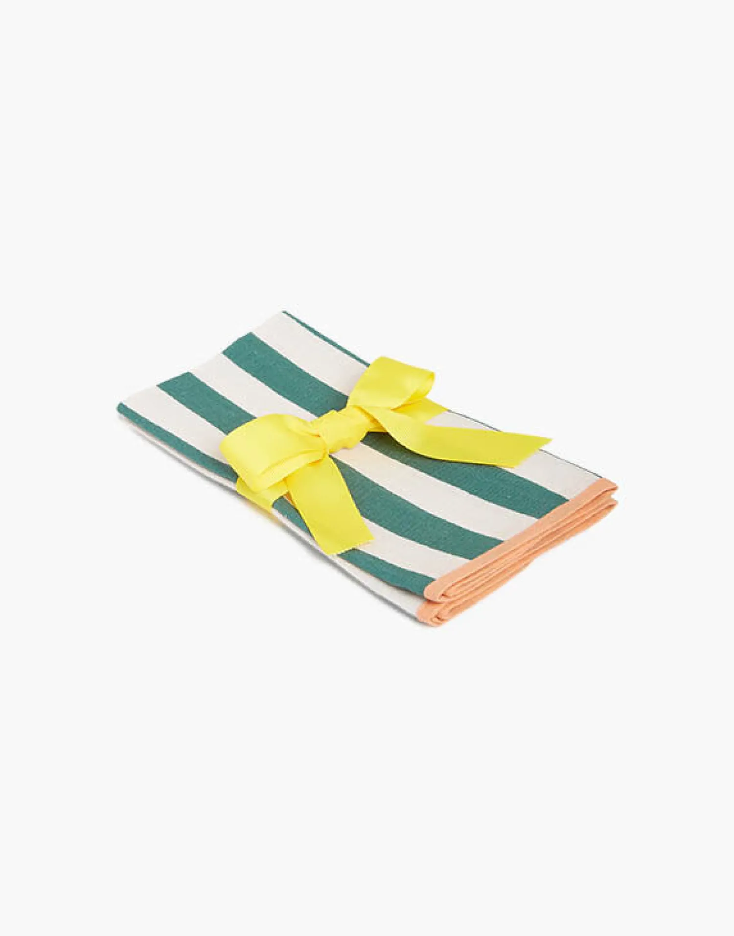 La DoubleJ Tessili<Large Napkins Set Of 2Riviera Green in Linen