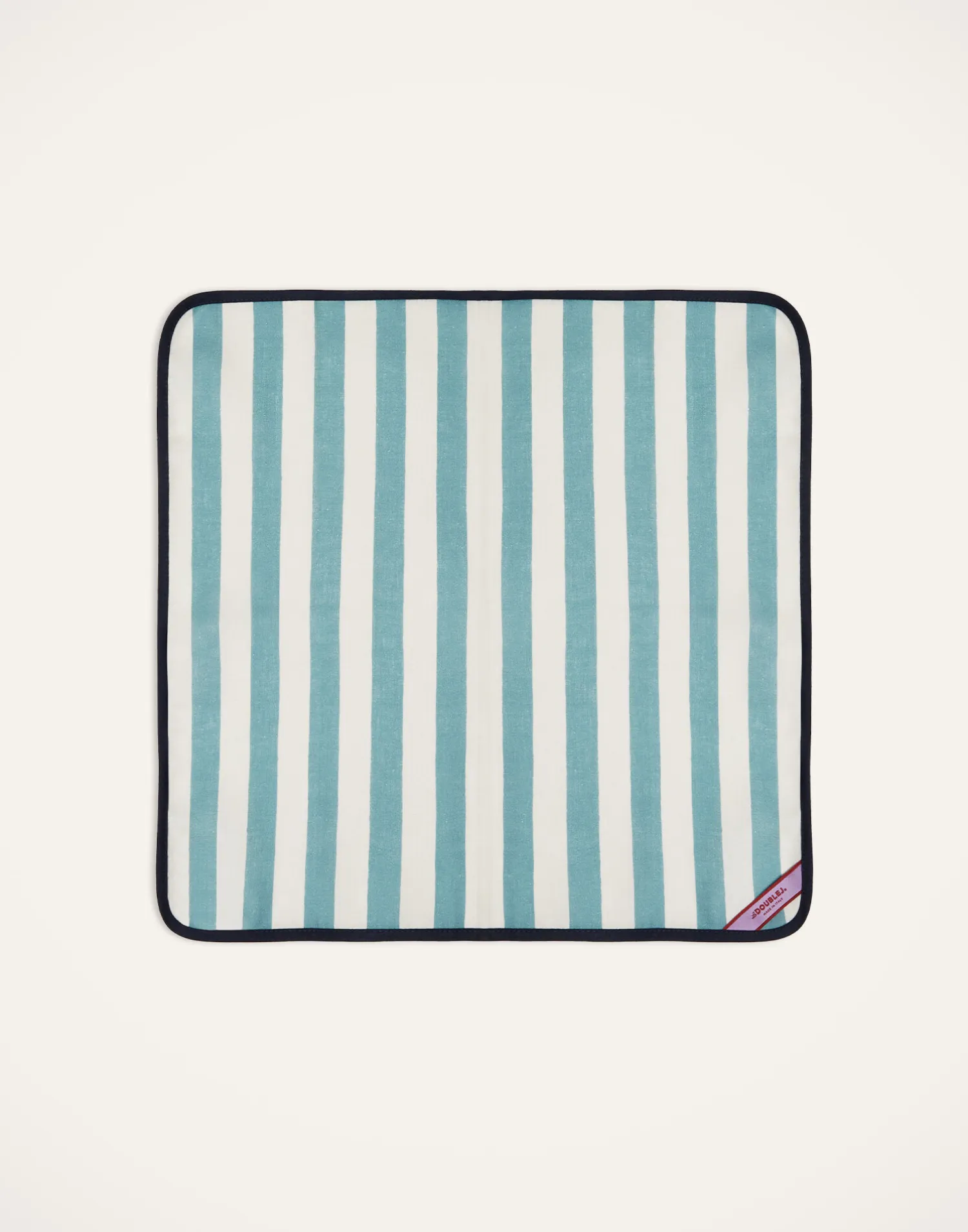 La DoubleJ Tessili<Large Napkins Set Of 2Riviera Sky Blue in Linen