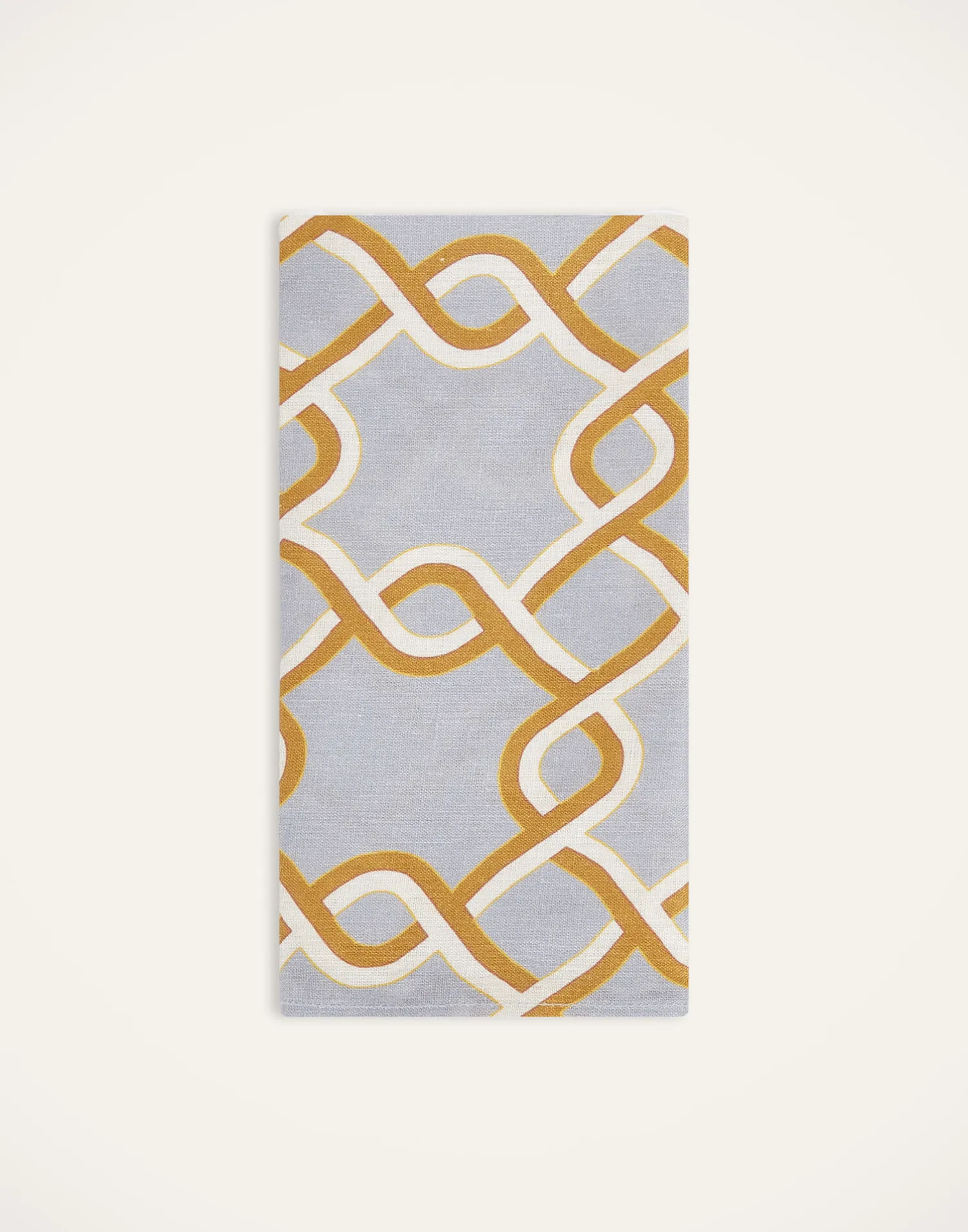 La DoubleJ Tessili<Large Napkins Set Of 2Tackle Turquoise in Linen