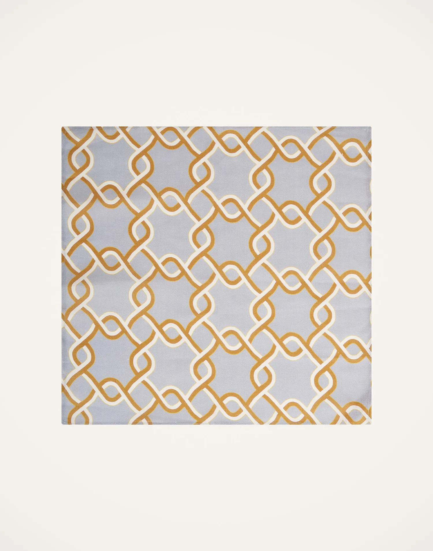 La DoubleJ Tessili<Large Napkins Set Of 2Tackle Turquoise in Linen