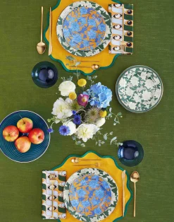 La DoubleJ Tovaglioli|Tessili<Large Napkins Set Of 2Third Eye in Linen