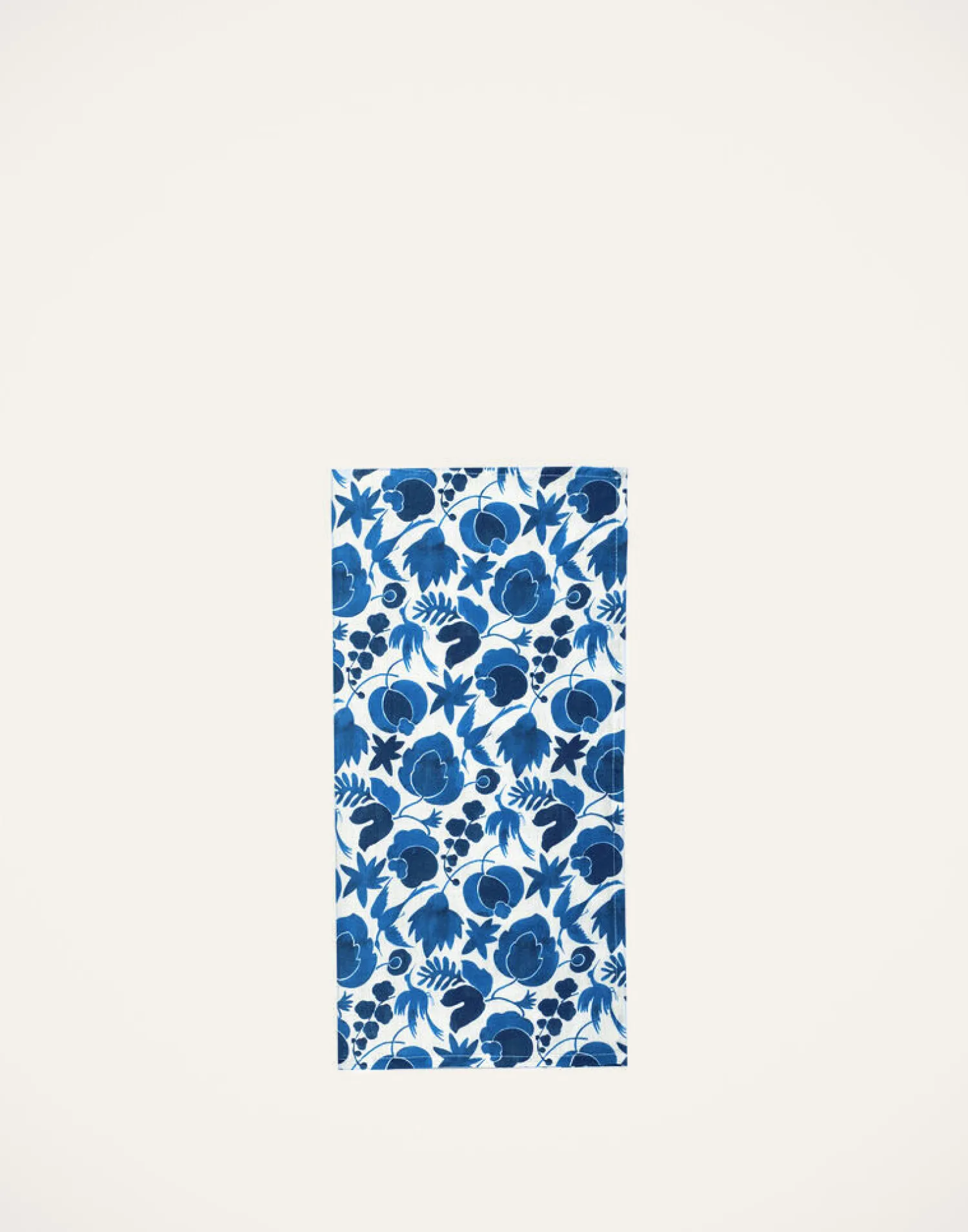 La DoubleJ Tovaglioli|Tessili<Large Napkins Set Of 2Wildbird Blu Small in Linen