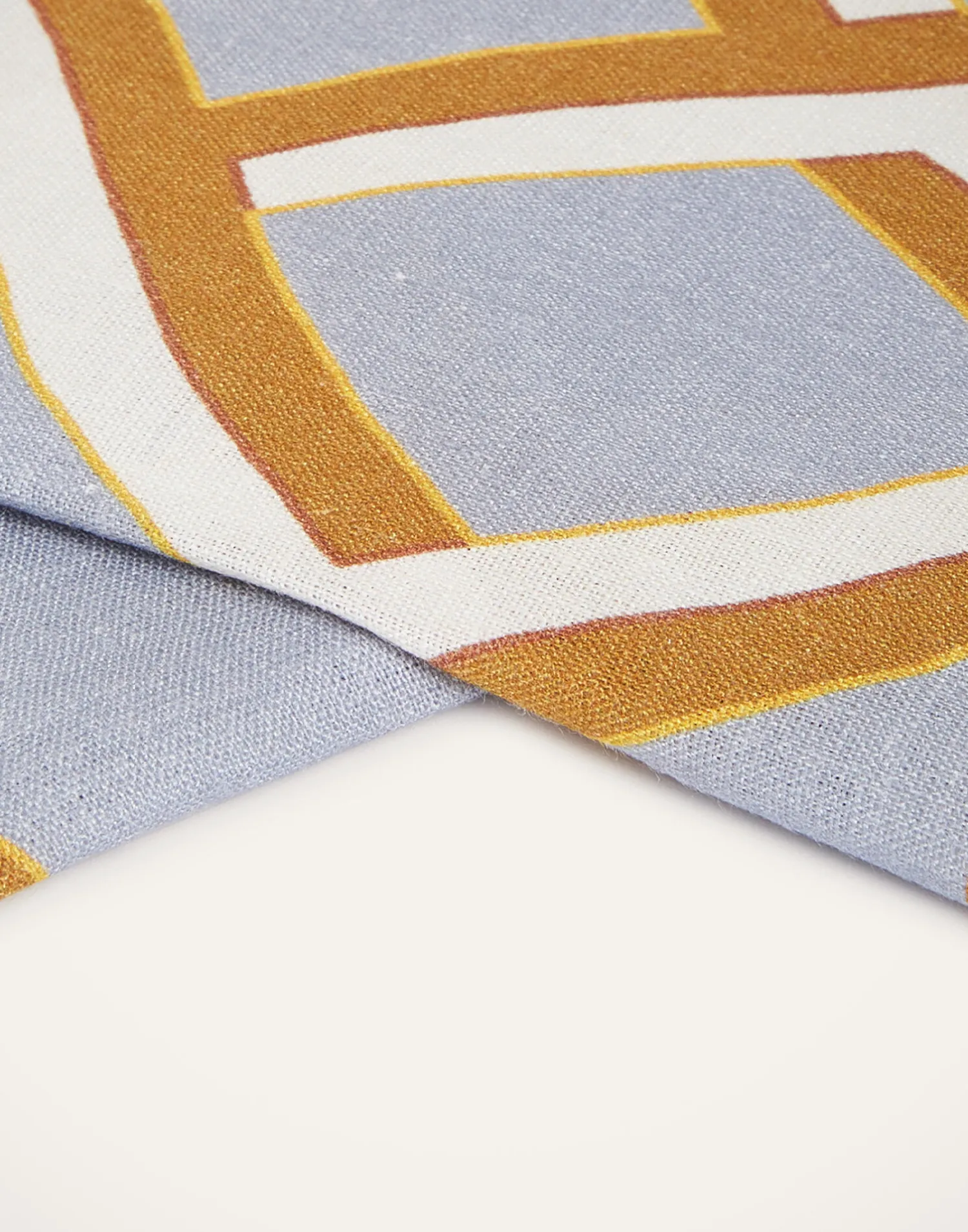 La DoubleJ Tovaglie|Tessili<Large TableclothTackle Turquoise in Linen