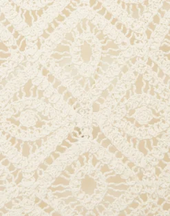 La DoubleJ Felpe E Magliette<La Scala HoodiePlaza Cream in Macramé