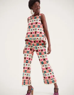 La DoubleJ Camicie E Top<La Scala TopGroovy Dot Giallo in Shot Cotton