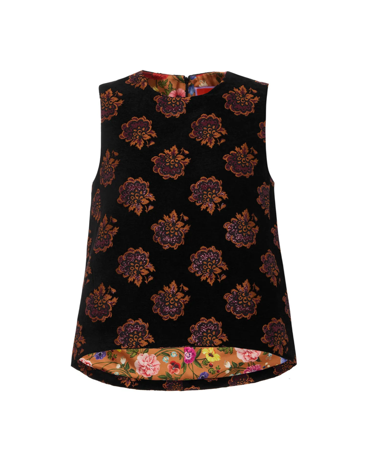 La DoubleJ Camicie E Top<La Scala TopRosette Black in Jacquard