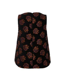 La DoubleJ Camicie E Top<La Scala TopRosette Black in Jacquard