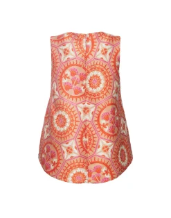 La DoubleJ Camicie E Top<La Scala TopSun Orange in Jacquard