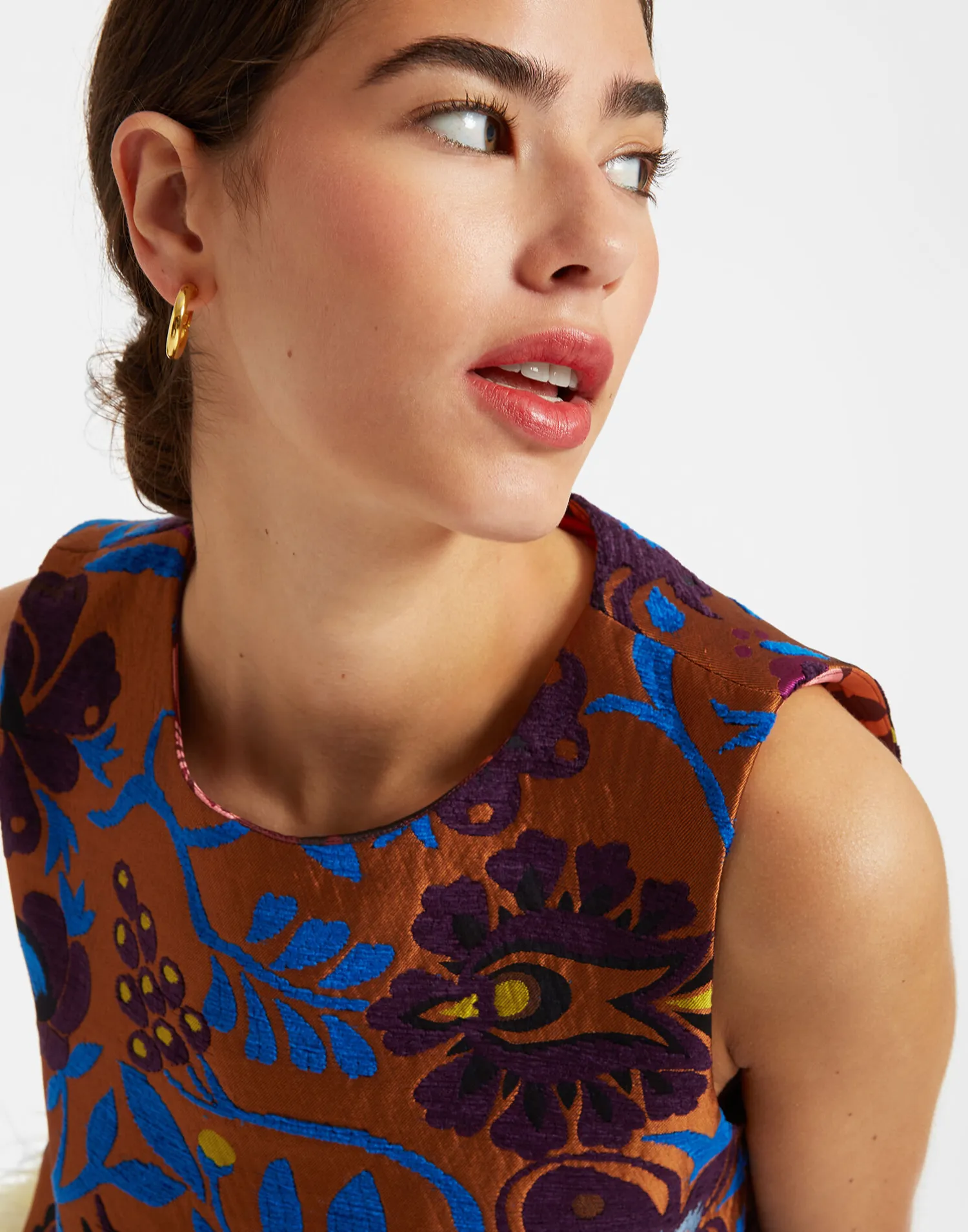 La DoubleJ Camicie E Top<La Scala Top (With Feathers)Jacquard Selva in Jacquard