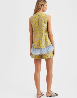 La DoubleJ Camicie E Top<La Scala Top (With Feathers)Margarita in Jacquard